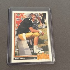 1991 Upper Deck Star Rookie Brett Favre #13 Rookie RC HOF