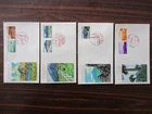 Japan Stamp First Day Cover National Park and Quasi-national Park 4 Covers 1968