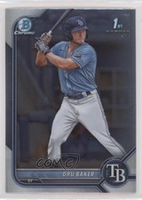 2022 Bowman Chrome Prospects Dru Baker #BCP-176 0b3