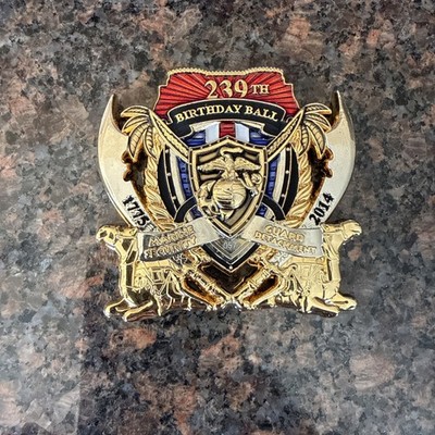 Rare 239 Birthday Ball Marine Security Guard Detachment MSG Jeddah Saudi Arabia
