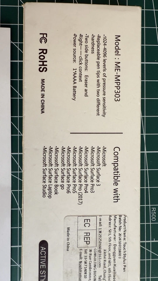 Active stylisch Pen für Microsoft Surface  NEU - Bild 2 von 4