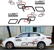 Car Body Side Sticker Geometric Graphic Vinyl Car Decal Universal Self-Adhesive 