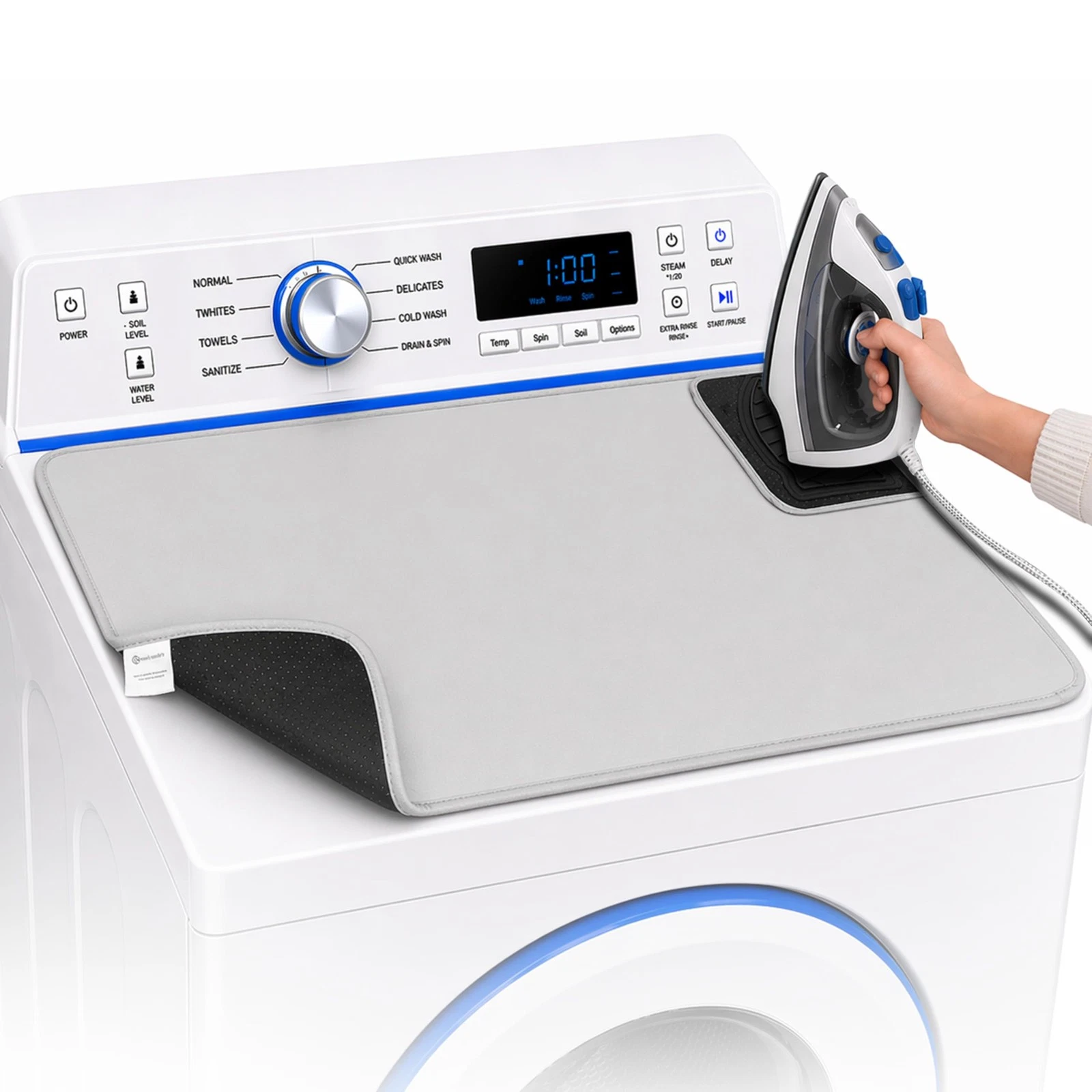 Portable Ironing Mat - Easily Change Any Flat Surface into an Ironing Board. ...