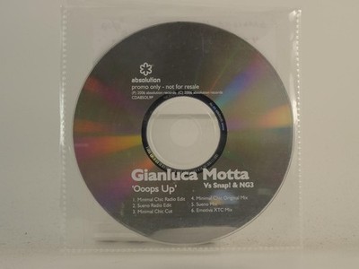 GIANLUCA MOTTA VS SNAP! AND NG3 OOOPS UP (H1) 6 Track Promo CD Single including 