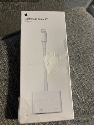 Genuine Apple Lightning to Digital AV Adapter MW2P3AM/A with Box A1438