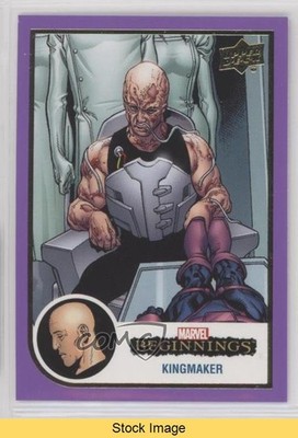 2022 Upper Deck Marvel Beginnings Vol 2 Series 1 Purple Kingmaker #147 READ 0bn8