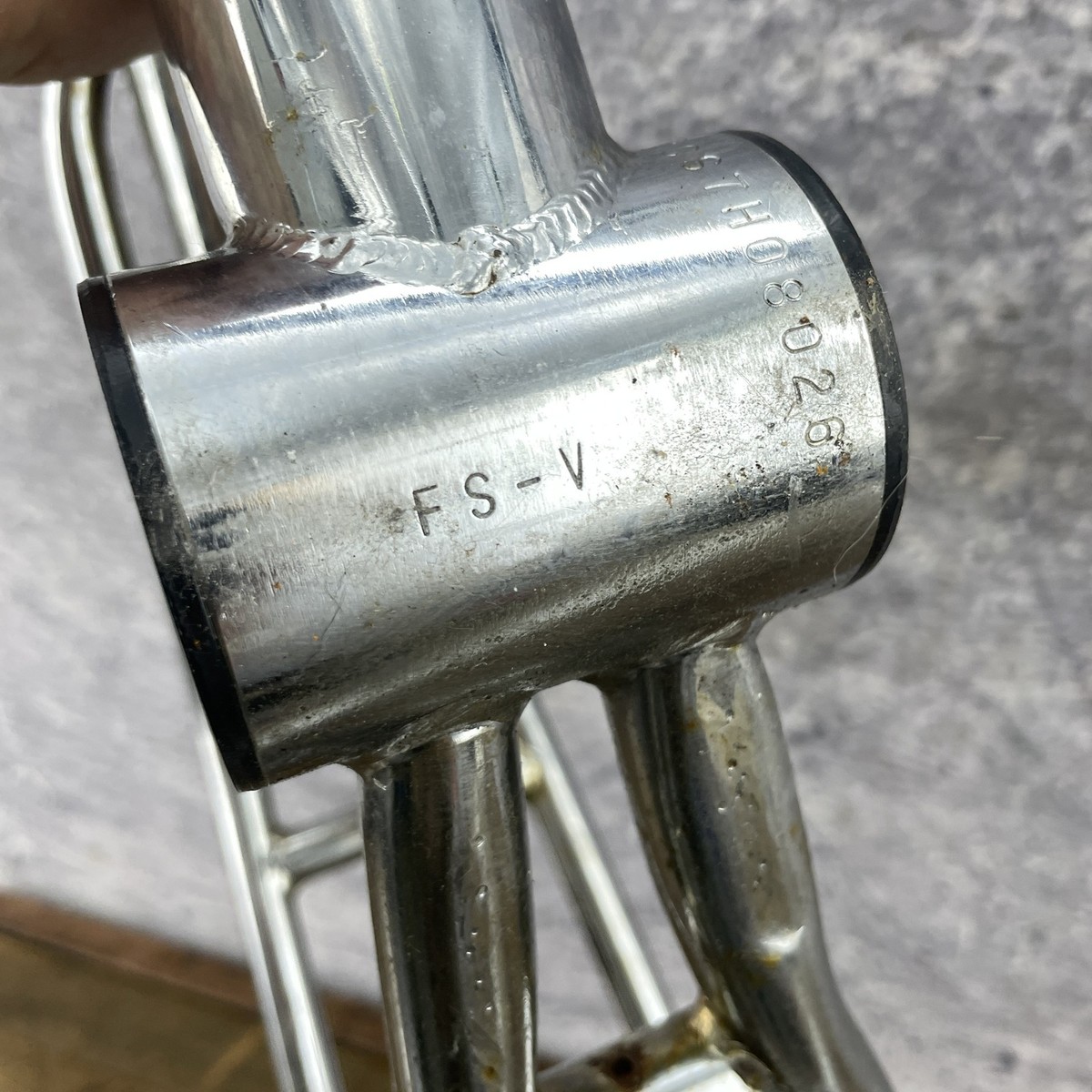 Vintage Diamondback Venom BMX Frame Chrome 19.5