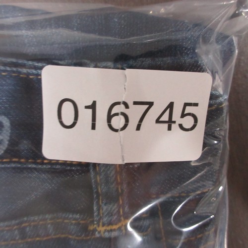 Gap Jeans Mens 40x32 Blue Loose Straight Baggy Comfort Whisker Faded Denim Pants - Picture 12 of 12