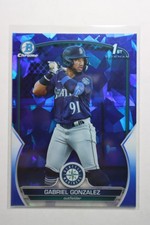 2023 Bowman Chrome GABRIEL GONZALEZ Sapphire #BCP-133 RC