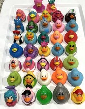 LARGE Lot of 37 Rubber Duck Jeep Ducking bathtub toys SAVE
