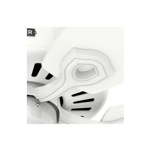 Hunter Fan Builder Plus Ceiling Fan 52In Snow White Snow White - Picture 5 of 8