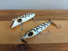 Fishing Lure Handsome Bubbles Sniff White Set Sold in Good Condition