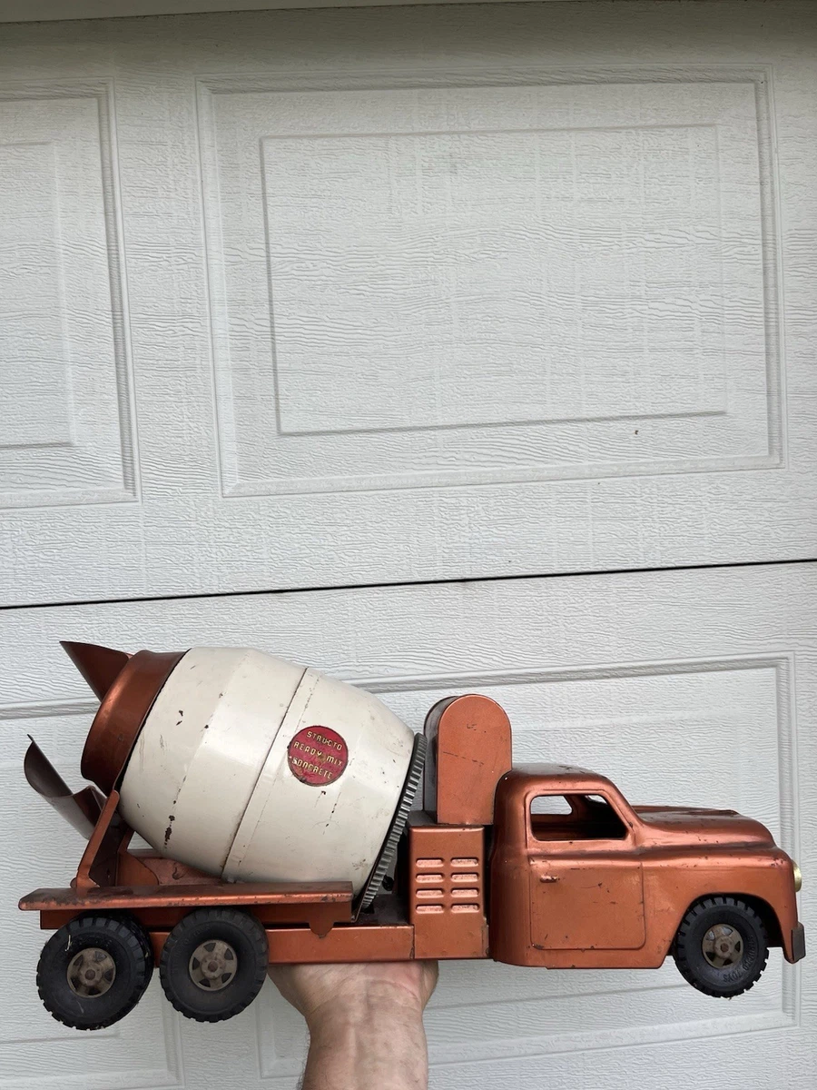 Cement Mixer Vintage Manufacture Diecast Construction Equipment