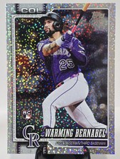 2026 Topps Series 1 Celebration Warming Bernabel Confetti Parallel Rockies RC