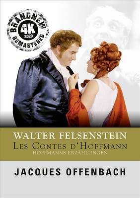 LES CONTES D'HOFFMANN (WALTER FELSENSTEIN-EDITION / 4K REMASTERING 2020) NEW DVD