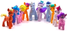 MY LITTLE PONY Figure Play Set NEW GENERATION PVC TOY Hitch PIPP Sunny SPROUT!