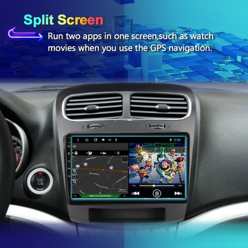 Android 14 CarPlay Per Dodge Journey Fiat Leap Freemont 2011-2020 Autoradio Navi - Foto 9 di 17