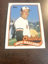 ⚾️1989 Topps #69 Jeff Ballard Orioles   C117