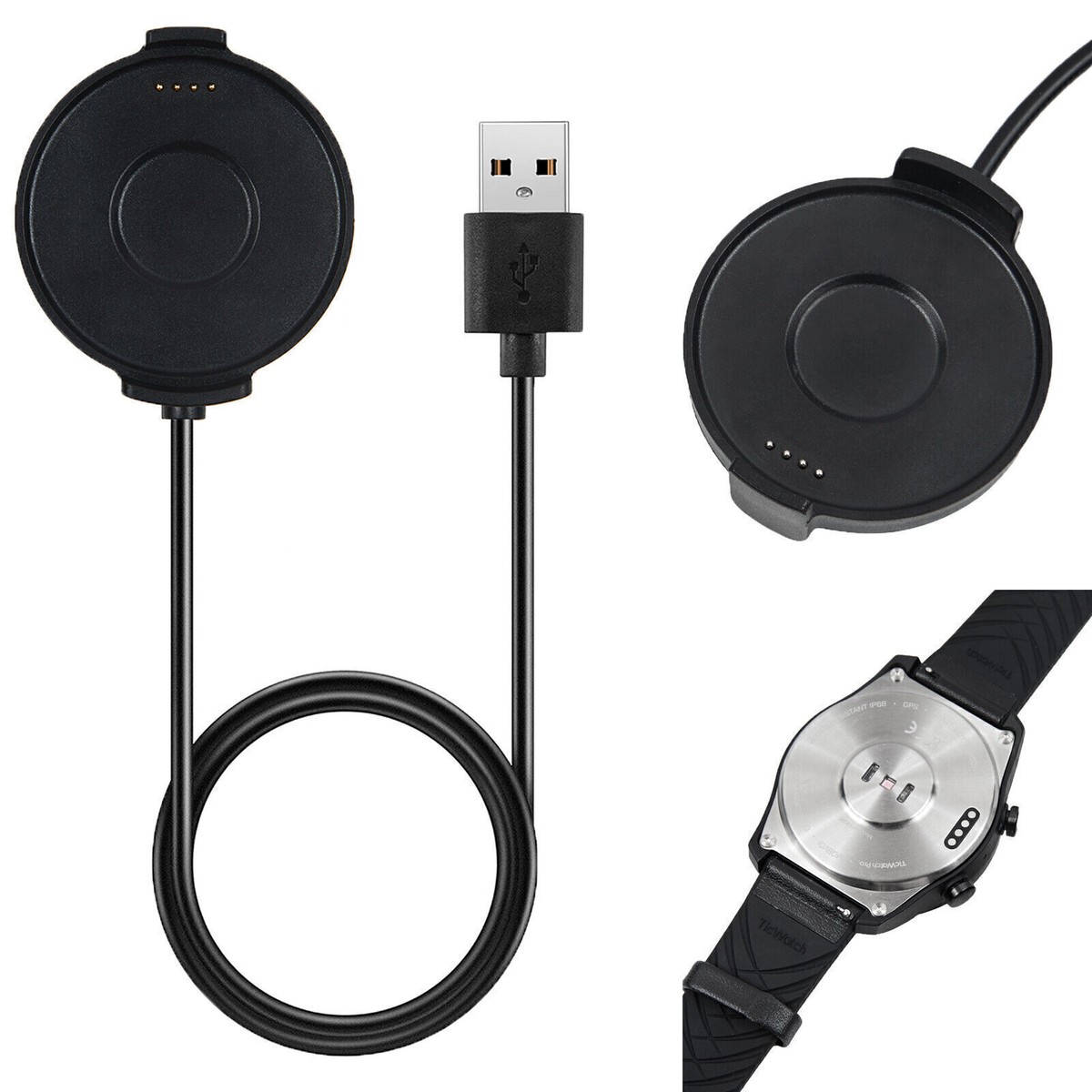 Usb Cable Charger Amazon Ticwatch E USB Data Fast Charging Cable