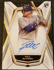 REESE McGUIRE RC AUTOGRAPH ON CARD *BLUEJAYS* 2019 TOPPS FIVE STAR AUTO *NRMT*