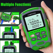 Optical Fiber Power Meter ‑70~+10dbm Digital Display Optic Cable Tester TestTool