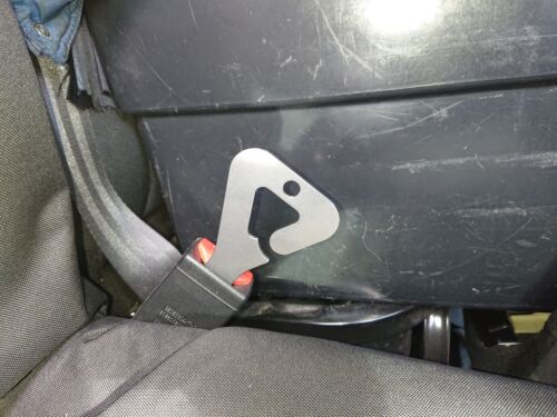 NUEVO CINTURÓN DE SEGURIDAD MULTI GANCHOS CALIDAD DISEÑO INOXIDABLE / CÁMPER / FURGONETA / AUTOCARAVANA - Imagen 8 de 9