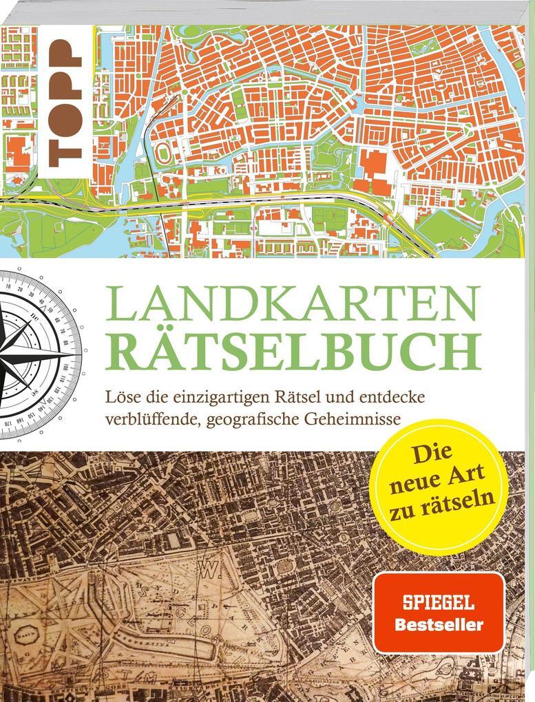 Thumbnail - Landkarten Rätselbuch | Norbert Pautner | 2020 | Deutsch