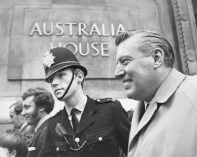 The Reverend Ian Paisley Australia 1970 Old Photo