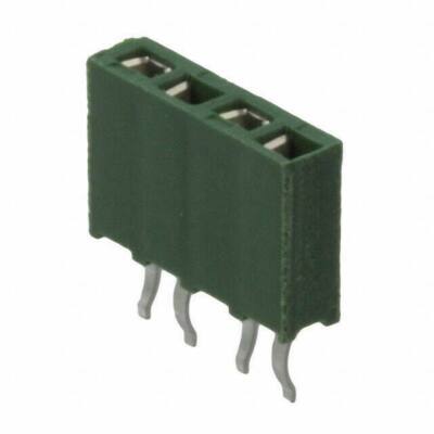 CONN RCPT 4POS 0.1 GOLD PCB