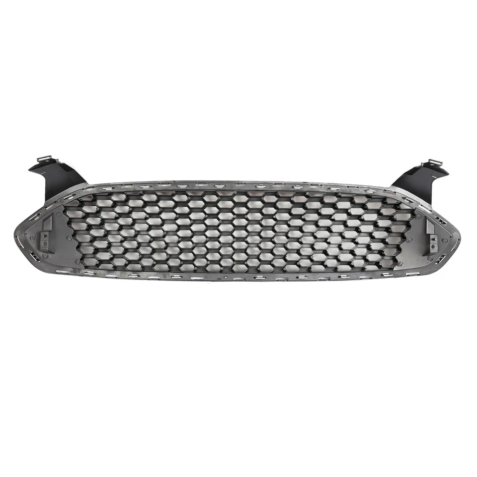 Fit 2013-16 Ford Fusion Gloss Black Front Bumper Honeycomb Mesh Grille Grill Foto 4 de 4