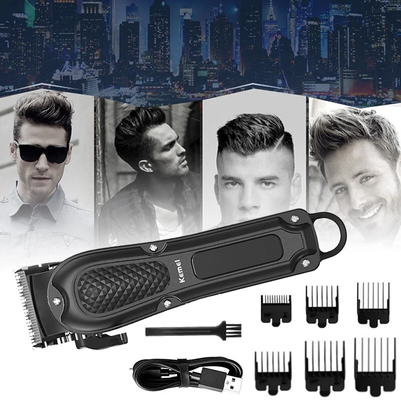 Kemei Professional Hair Clippers Cordless Trimmer Beard Cutting Machine Barber** Kemei Professional Hair Clippers Cordless Trimmer Beard Cutting Machine Barber**