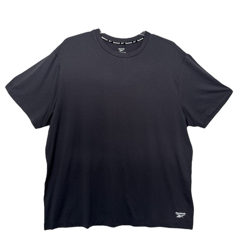 NEW! Reebok Men's Ebony Heather Short Sleeve Tee T-Shirt Top XXL - Picture 2 of 9