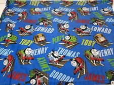 Thomas and Friends Toddler 3 Pc Sheet Set Jay Franco Fitted Flat and Pillowcase