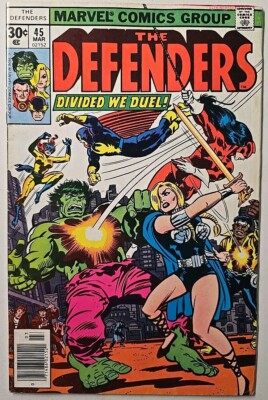 The Defenders #45 (Marvel Comics March 1977) Book