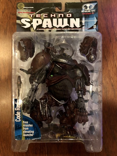 McFarlane Toys Series 15 Code Red Techno Spawn Ultra Action Figure 1999 for sale online | eBay