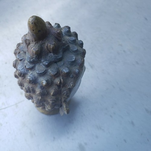 Beautiful vintage bronze / brass Buddha head, Thailand? - Picture 5 of 11