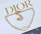 jewelry is fashionable and simple Christian/ Dior-Pearl bracelet letter Cd