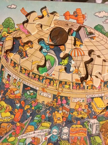 Vintage Springbok “Super Dome Sunday” 500 Pieces Puzzle. - Picture 2 of 5