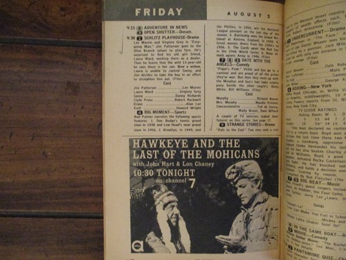 Guía de TV Jul-1957 (GYPSIE ROSE LEE/LASSIE/JON PROVOST/SHIRLEY MacLAINE/JIM BACKUS - Imagen 10 de 10