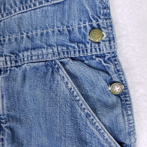 Vintage OshKosh B'gosh Denim Overalls Union Made USA Workwear Farmcore 90s M - Picture 4 of 16