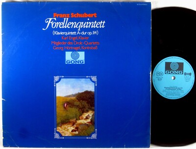 GONG GERMANY Schubert DROLC QUARTET Trout Quintet ENGEL 92210