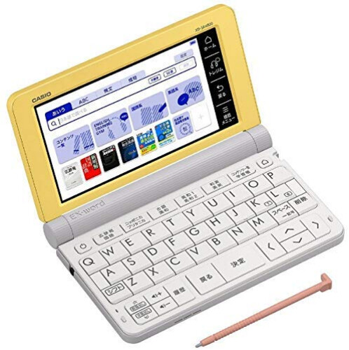 Casio Electronic Dictionary EX-Word XD-SR4800YW Yellow Learn