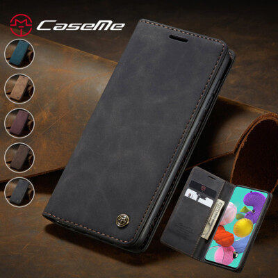 For Samsung Galaxy A21s/A31/A41/A51/A71 Leather Wallet Case Magnetic Flip Cover