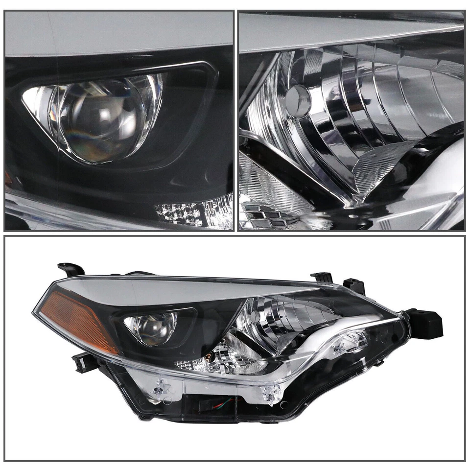 For 2014 2015 2016 Toyota Corolla Headlights Headlamps SET 14 15 16 Head Light