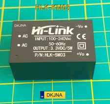 HLK-5M03 AC-DC 220 V to 3.3 V DC Step-Down Power Supply Module Converter ESP32