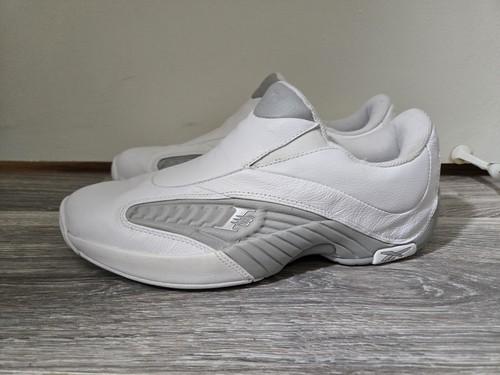 Reebok MVP Collection i3 Allen Iverson Leather Slip On Sneakers Men's Size 11.5