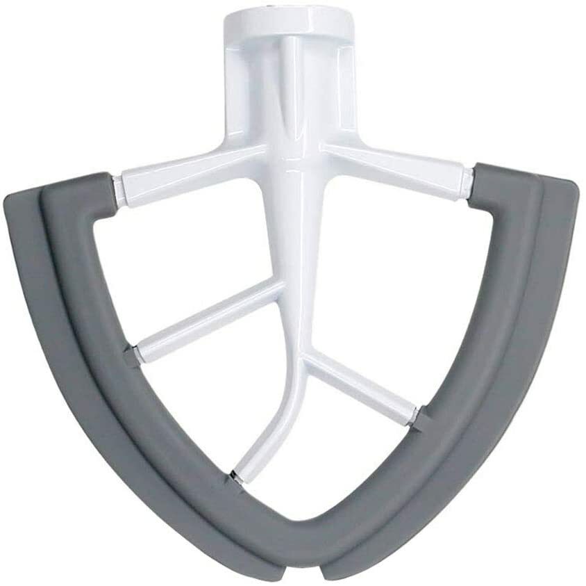 4.5/5 QT Flex Edge Beater for Kitchenaid Mixer, Flat Paddle Beater 