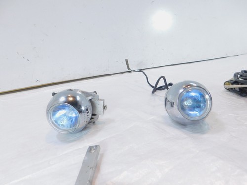 2004 04 BMW R1150RS R1150 RS PIAA Fog Light Headlights w/ Mounts & Wiring - Picture 5 of 24