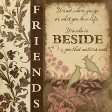 Ceramic Backsplash Tile Mural Inspirational Religious Kitchen/Bathroom - Friends