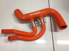 Spoox Citroen Saxo VTS 1.6 16v Top Radiator Silicone Hose(with oil cooler)Orange
